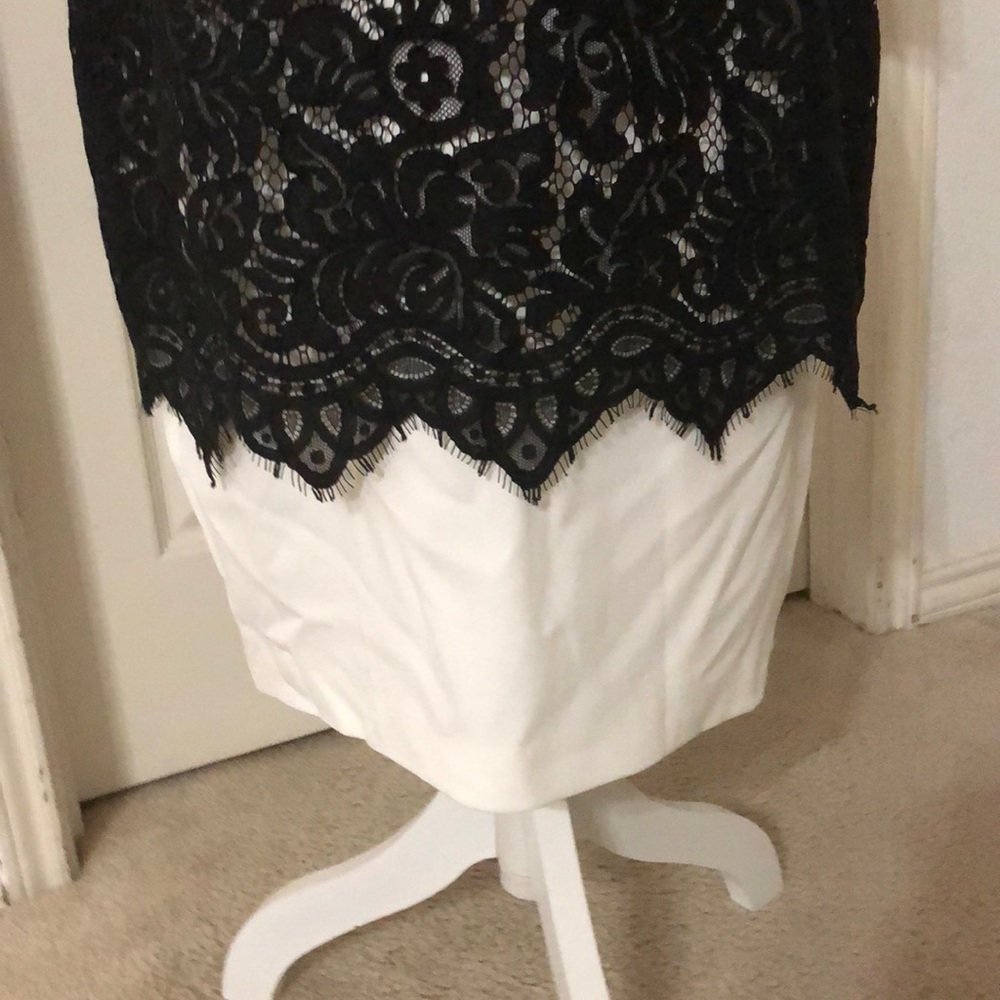 Lauren Ralph Lauren Lace-Overlay Sheath Dress - Picture 5 of 6